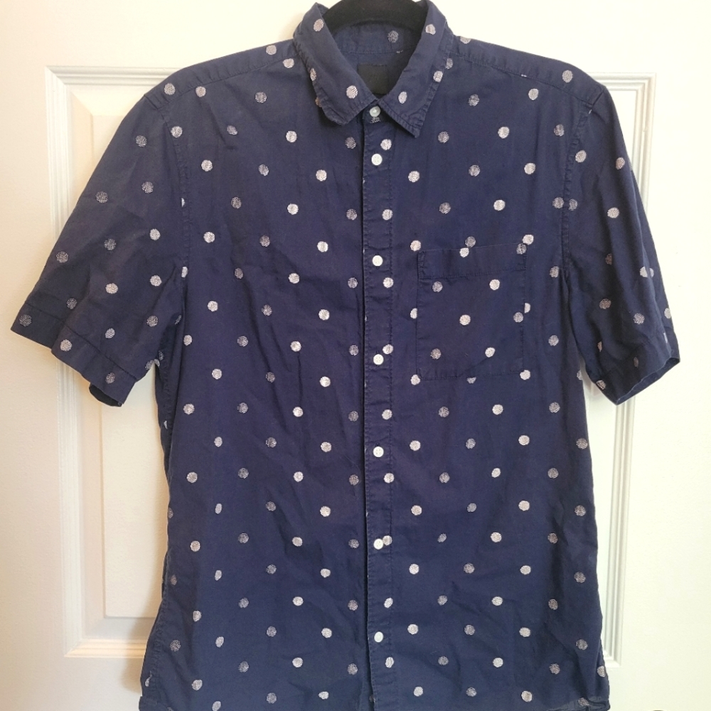 H&M Polka Dot Button-Up